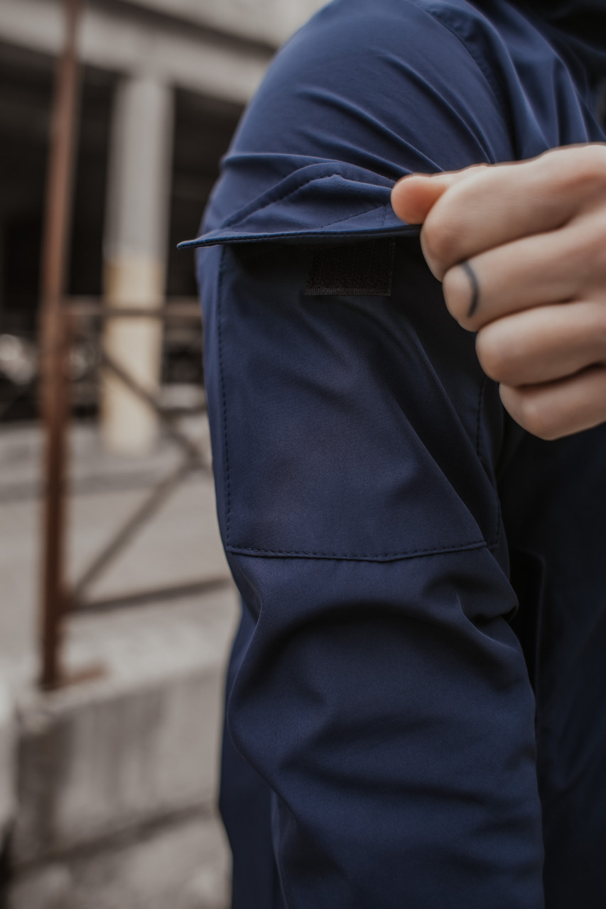 Куртка мужская ветровка 'Easy' синяя  Intruder - Фото 5
