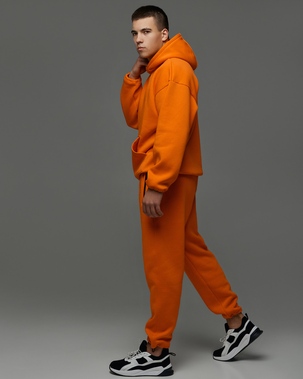 Спортивный костюм оверсайз Scale 2.0 оранжевый Пушка Огонь - Фото 1
