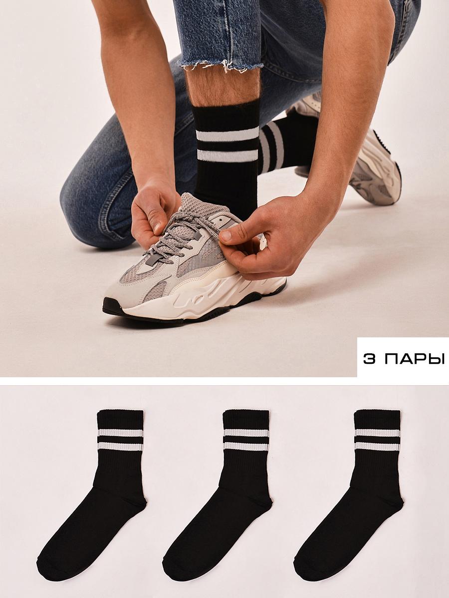 Комплект шкарпеток BEZET Basic white / black '20