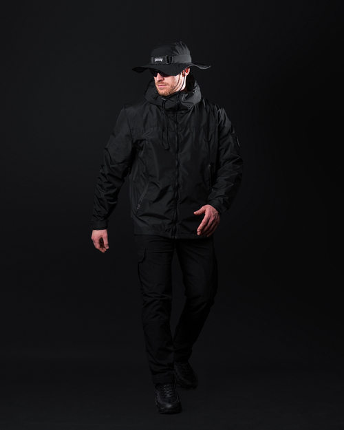 Тактичний комплект (Куртка вітровка Траєкторія, Брюки карго тактичні Basic, ​​​​​​​​​​​​​​Панама тактична Techwear)
