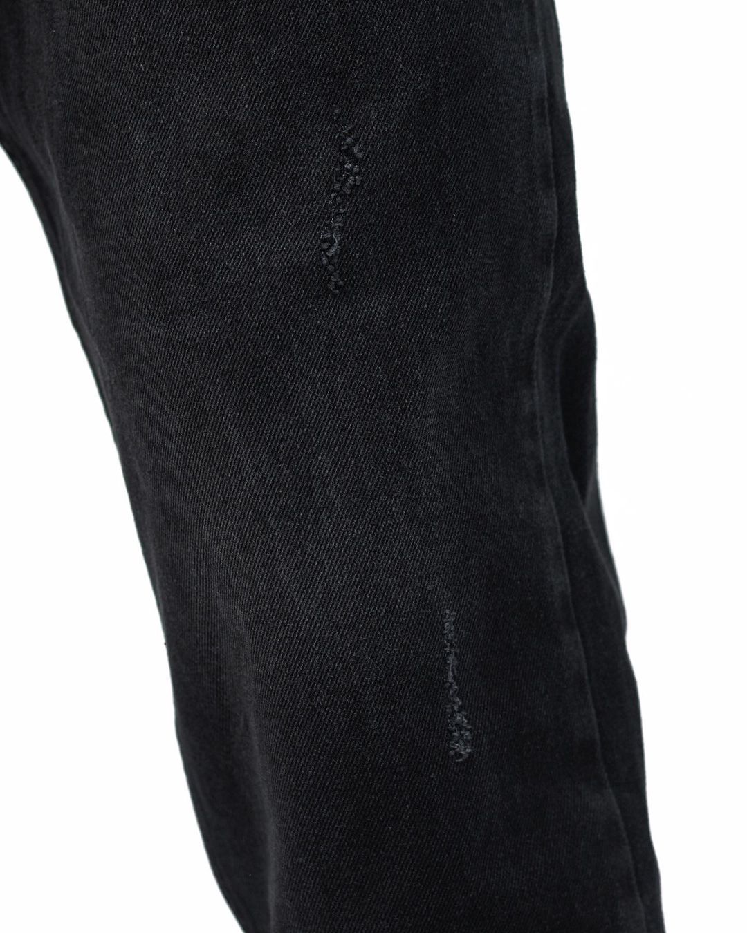 Стильные джинсовые джоггеры BEZET черный - Фото 2