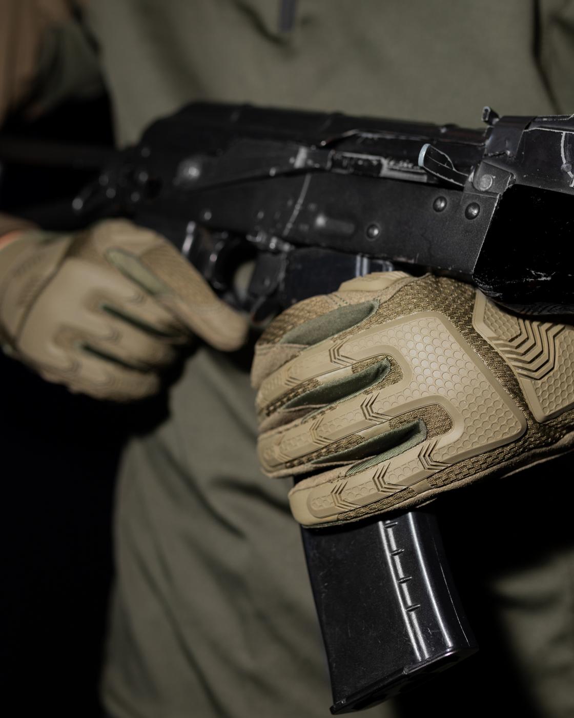 Перчатки тактические BEZET Protective хаки - Фото 14
