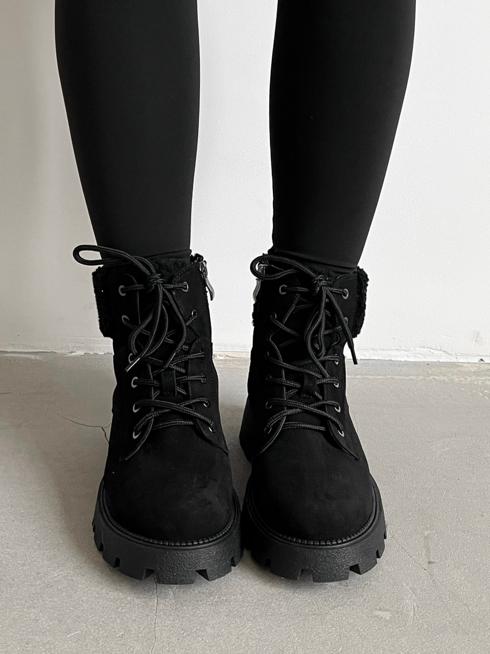Черевики жіночі зимові Reload - Rito, чорний - Фото 3