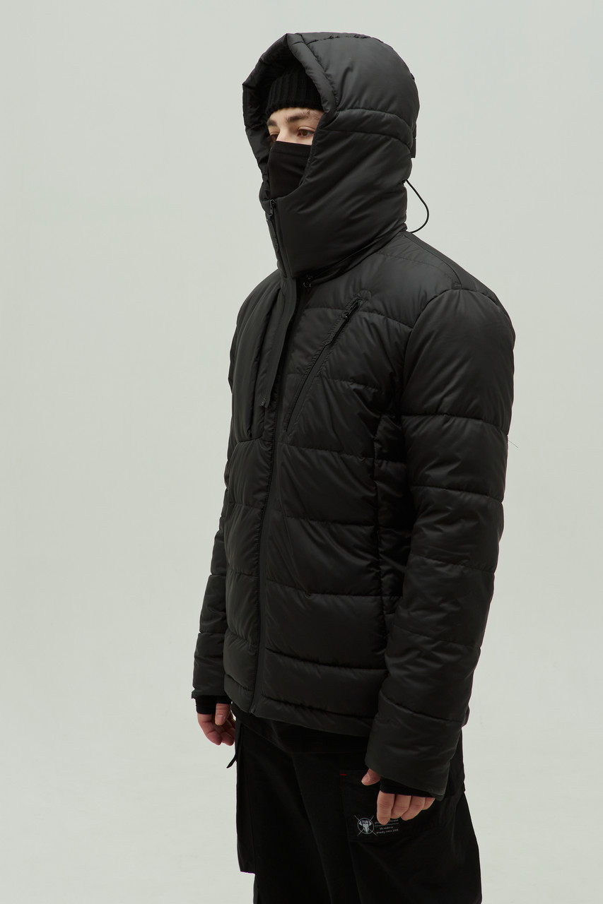 Демісезонна куртка чоловіча чорна бренд ТУР модель Ішов TURWEAR - Фото 5
