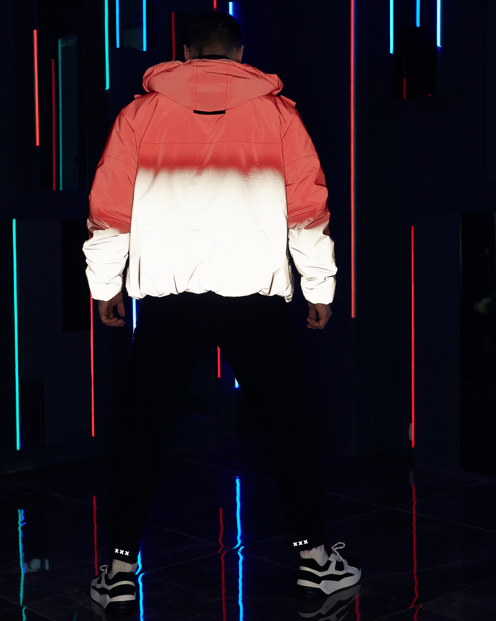 Куртка демісезонна чоловіча Yard червоно-рефлективна Пушка Огонь - Фото 6
