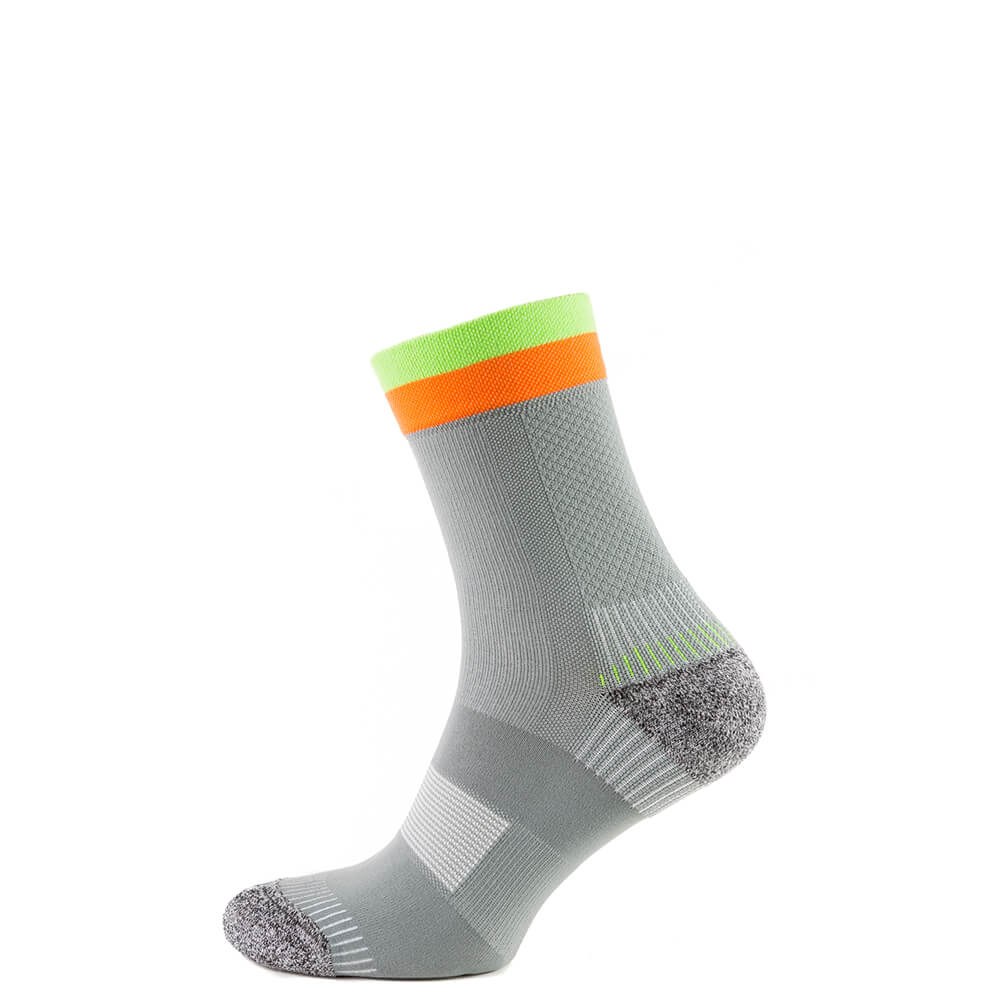 Шкарпетки чоловічі спортивні для велоспорту, KENNAH, сірий MansSet - Фото 1