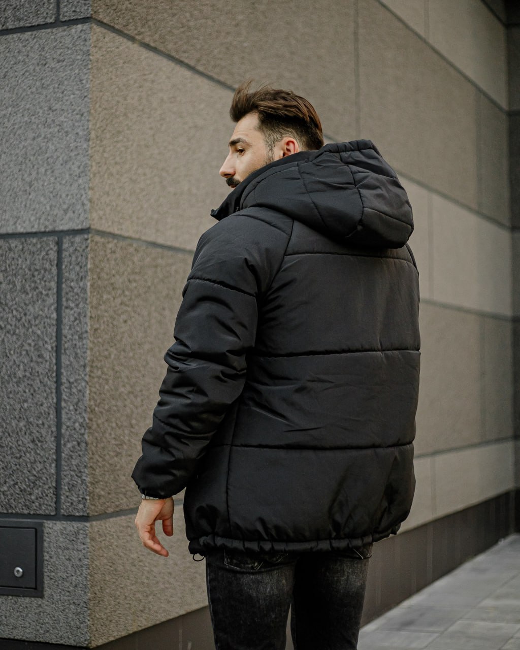 Зимняя курточка ТЗ2-SE black - Фото 1