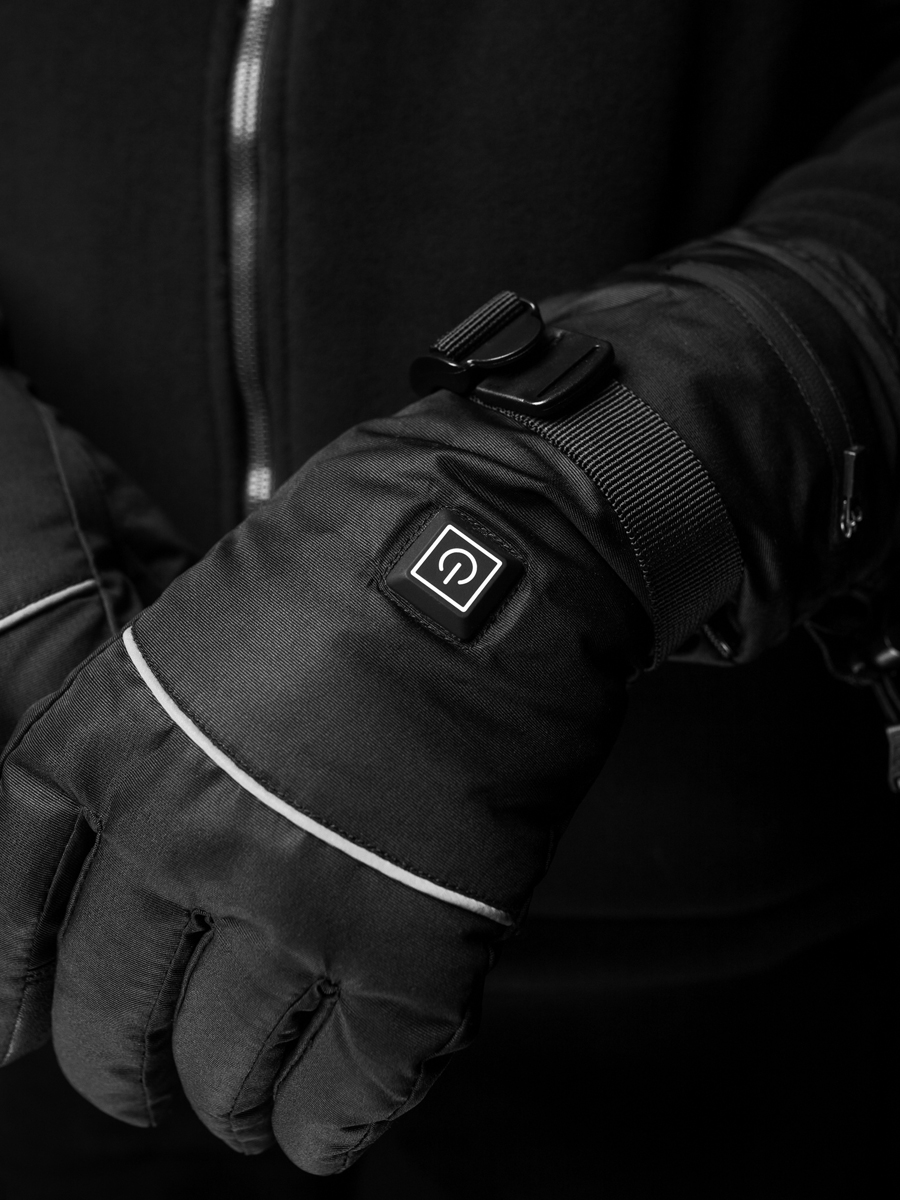 Перчатки тактические с подогревом BEZET черные - Фото 9
