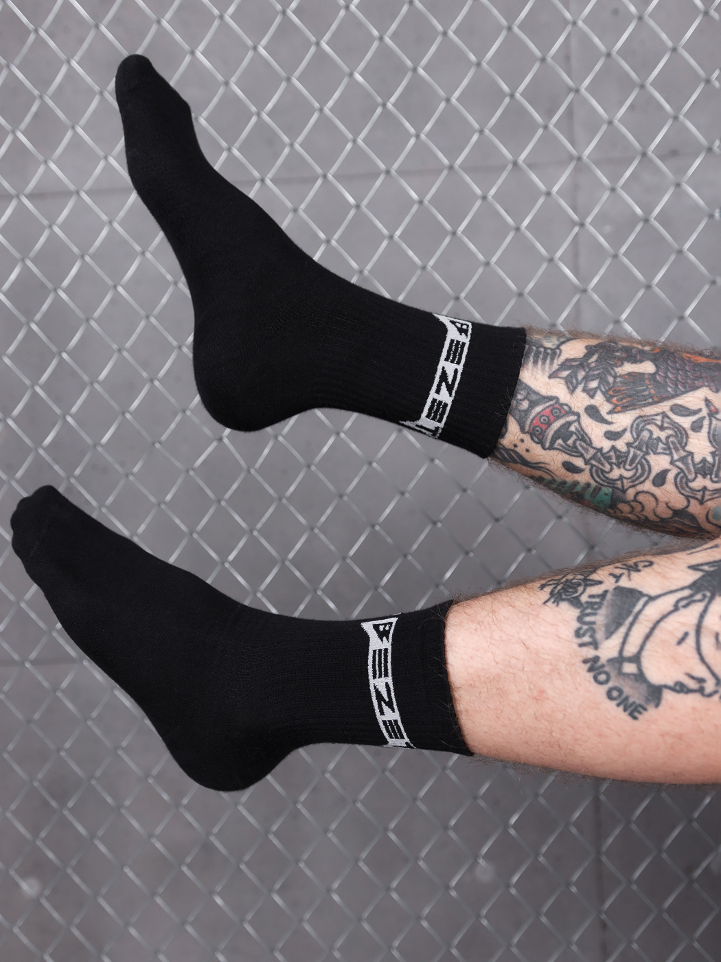 Шкарпетки BEZET Basic black / white '20