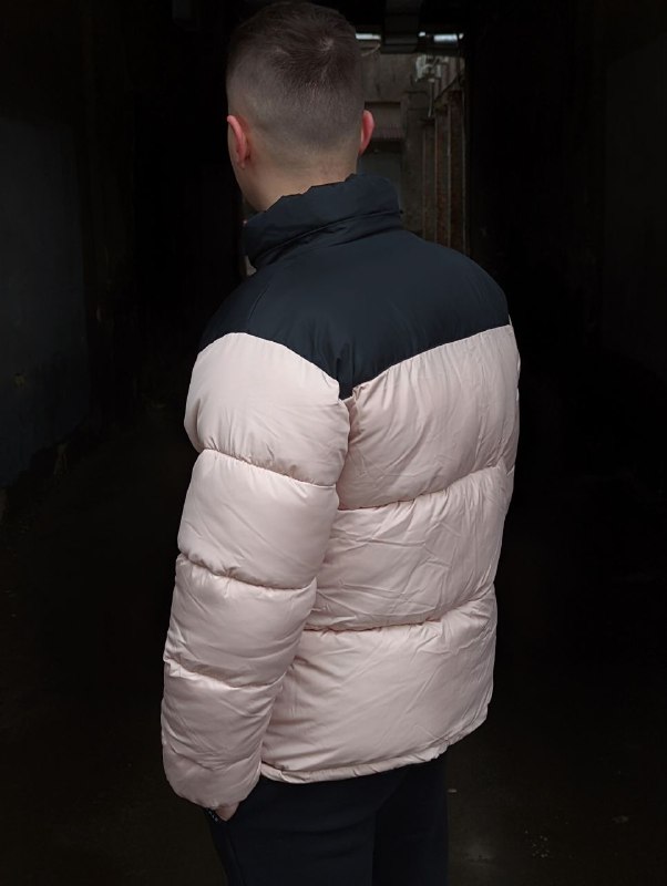 Чоловіча зимова куртка-пуховик Reload Simple рожева - Фото 2