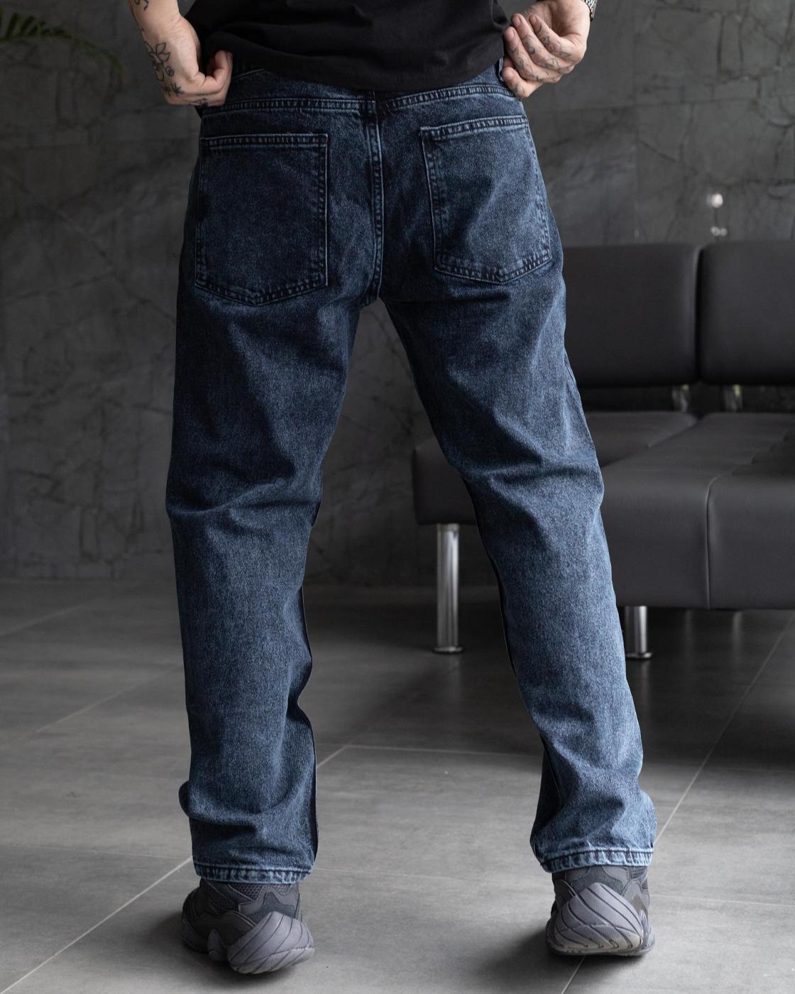 Базовые темно-синие джинсы BEZET Basic - Фото 1