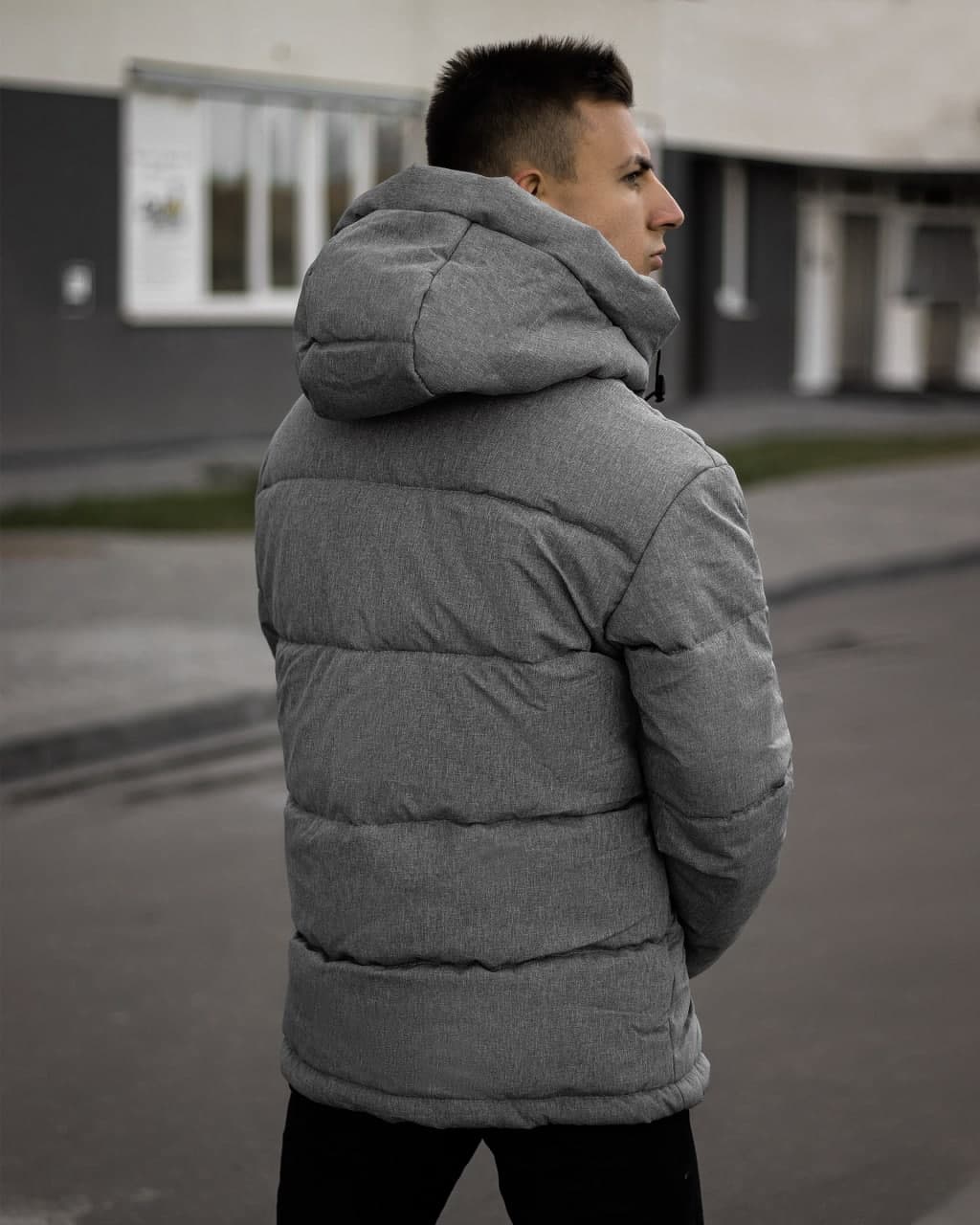 Мужская зимняя куртка Haipp Eclipse меланж (Арт. 461) - Фото 3