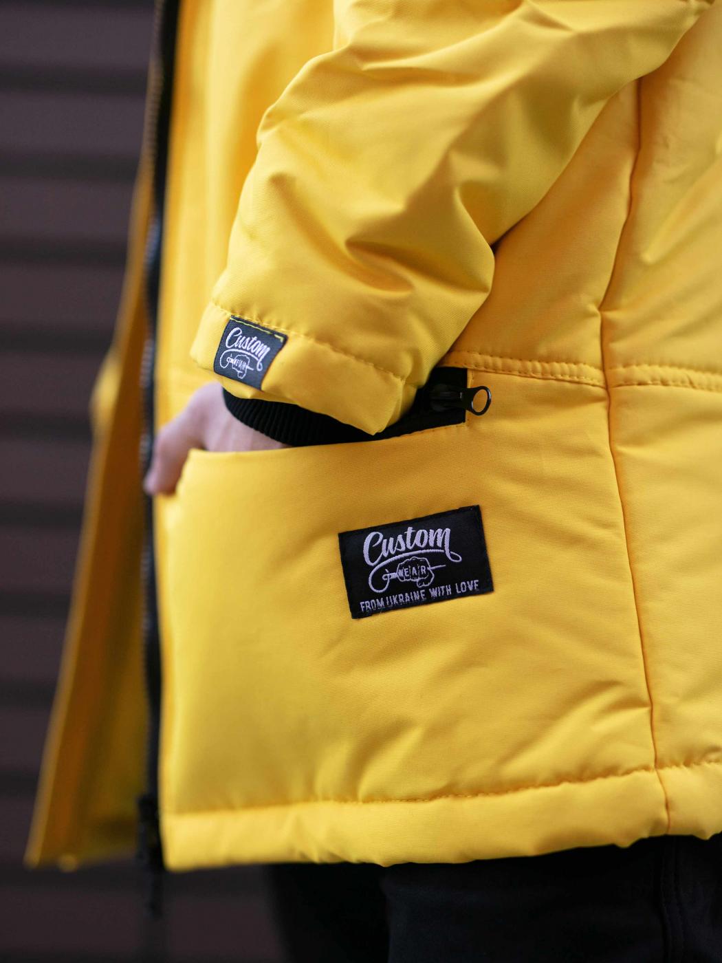 Парка Minimal 2.0 Winter, Yellow Custom Wear - Фото 6