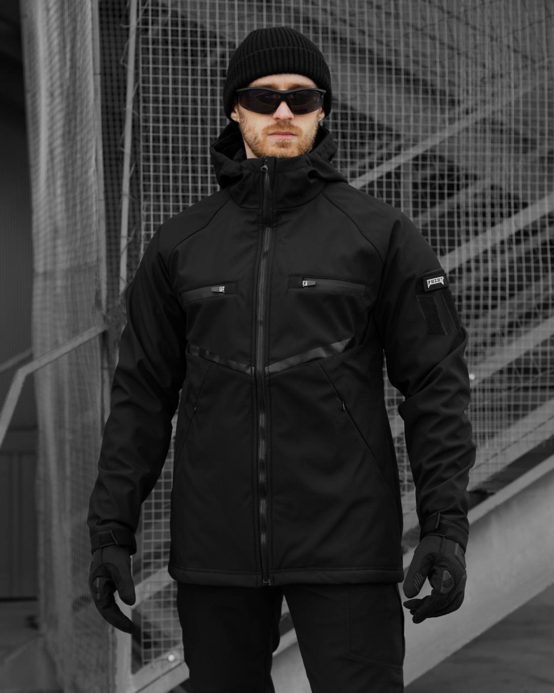 Куртка BEZET Omega чорний - Фото 20