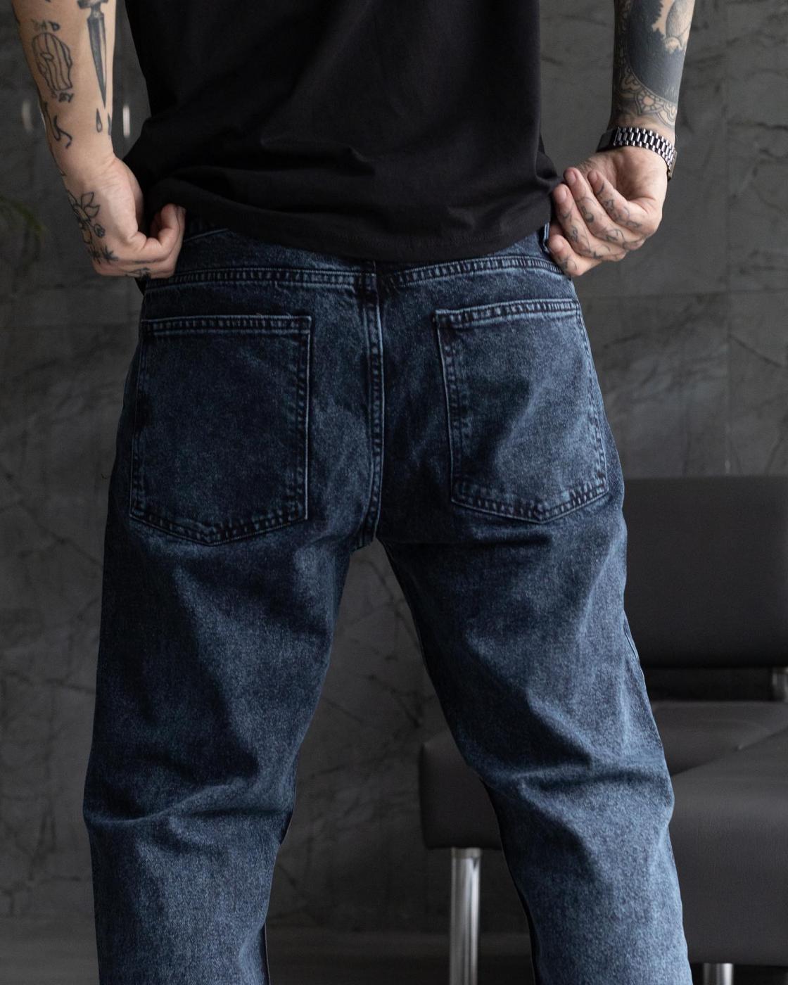 Базові темно-сині джинси BEZET Basic - Фото 2