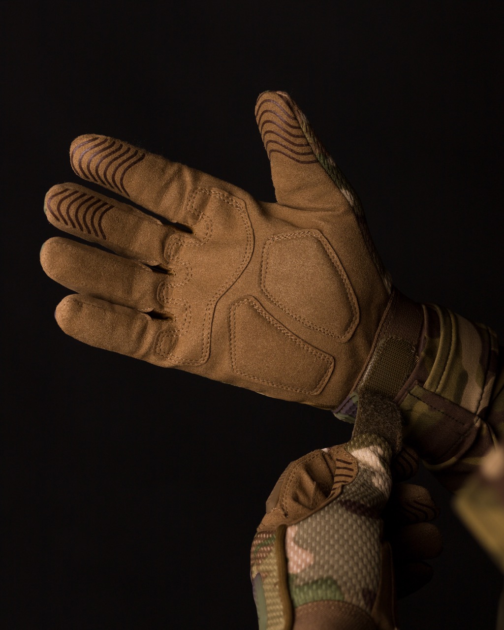 Перчатки тактические BEZET Protective камуфляж - Фото 15