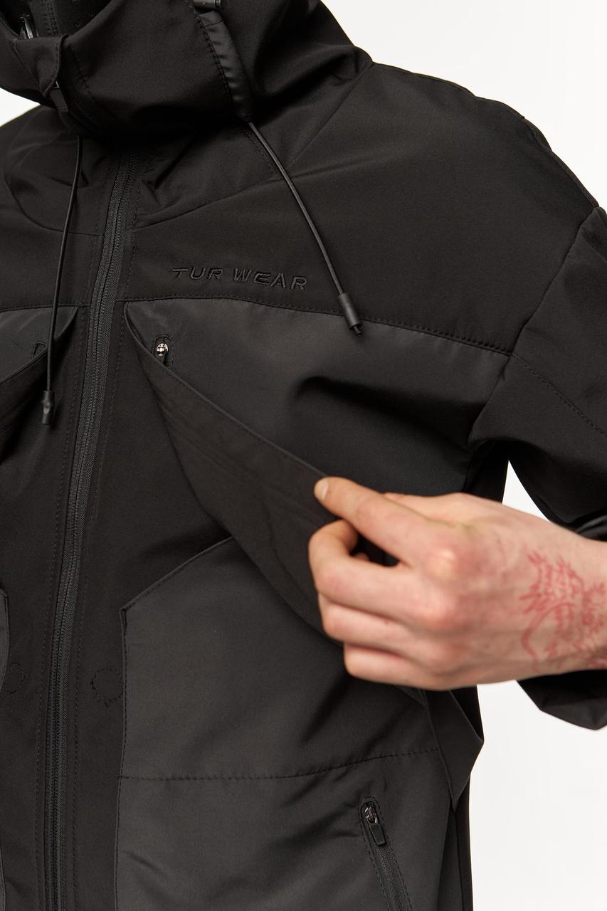 Демісезонна куртка із софтшелу, модель SM-2406 - Фото 2