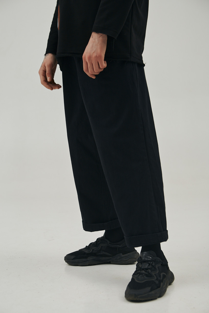 Брюки Хакама мужские черные модель от бренда ТУР TURWEAR - Фото 6
