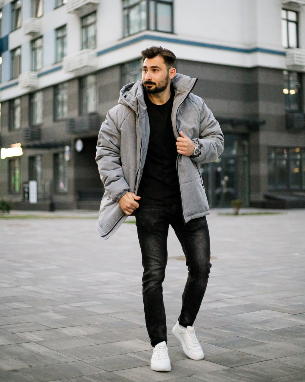 Зимняя курточка ТЗ2-SE gray - Фото 3