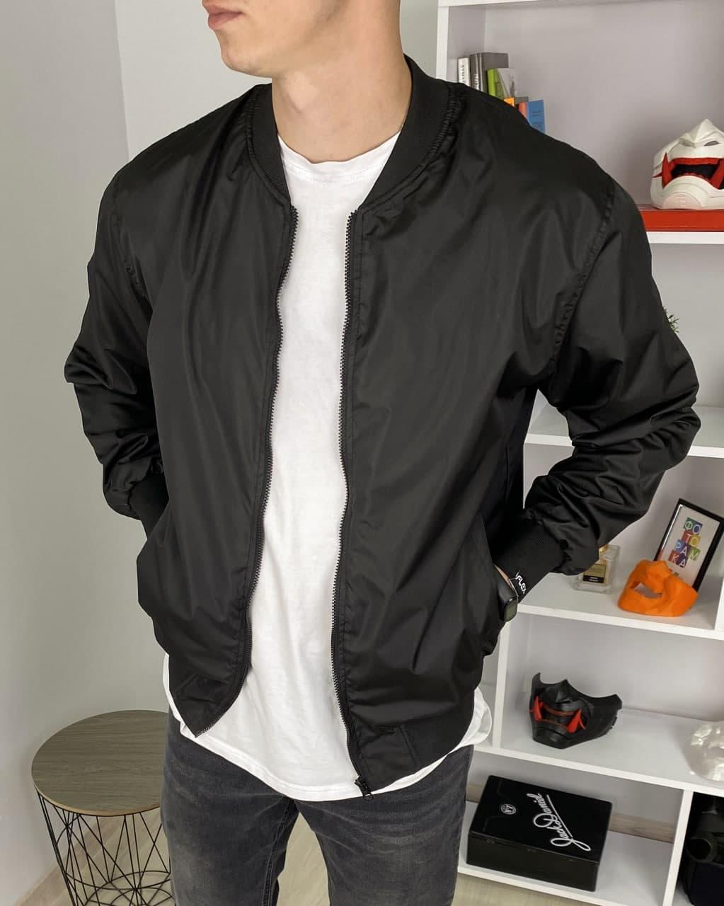 Куртка ветровка мужская черная бренд ТУР модель Флекс TURWEAR - Фото 3