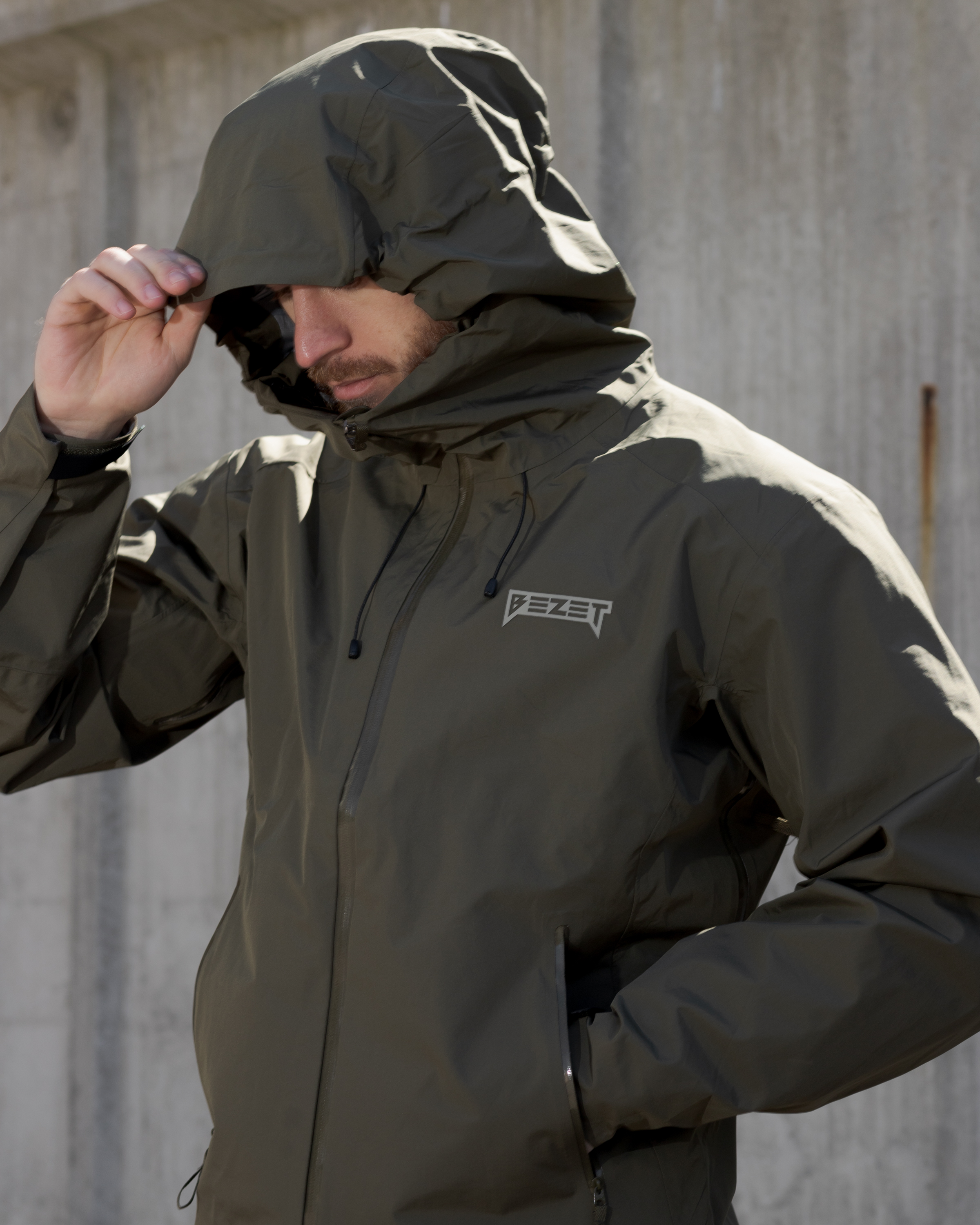 Куртка вітрівка BEZET ShieldTech хакі - Фото 44