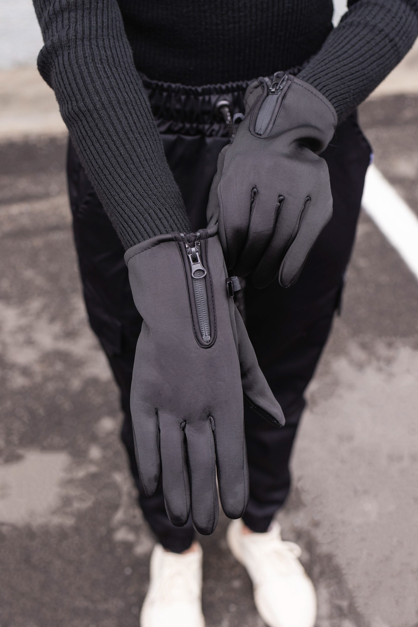 Сенсорные Перчатки Without Gloves Softshell 16-12 Black Woman - Фото 1