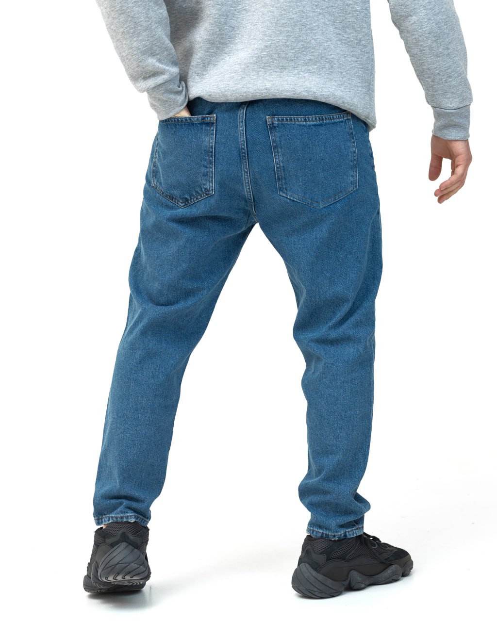 Классические синие джинсы BEZET высокого качества - Фото 1