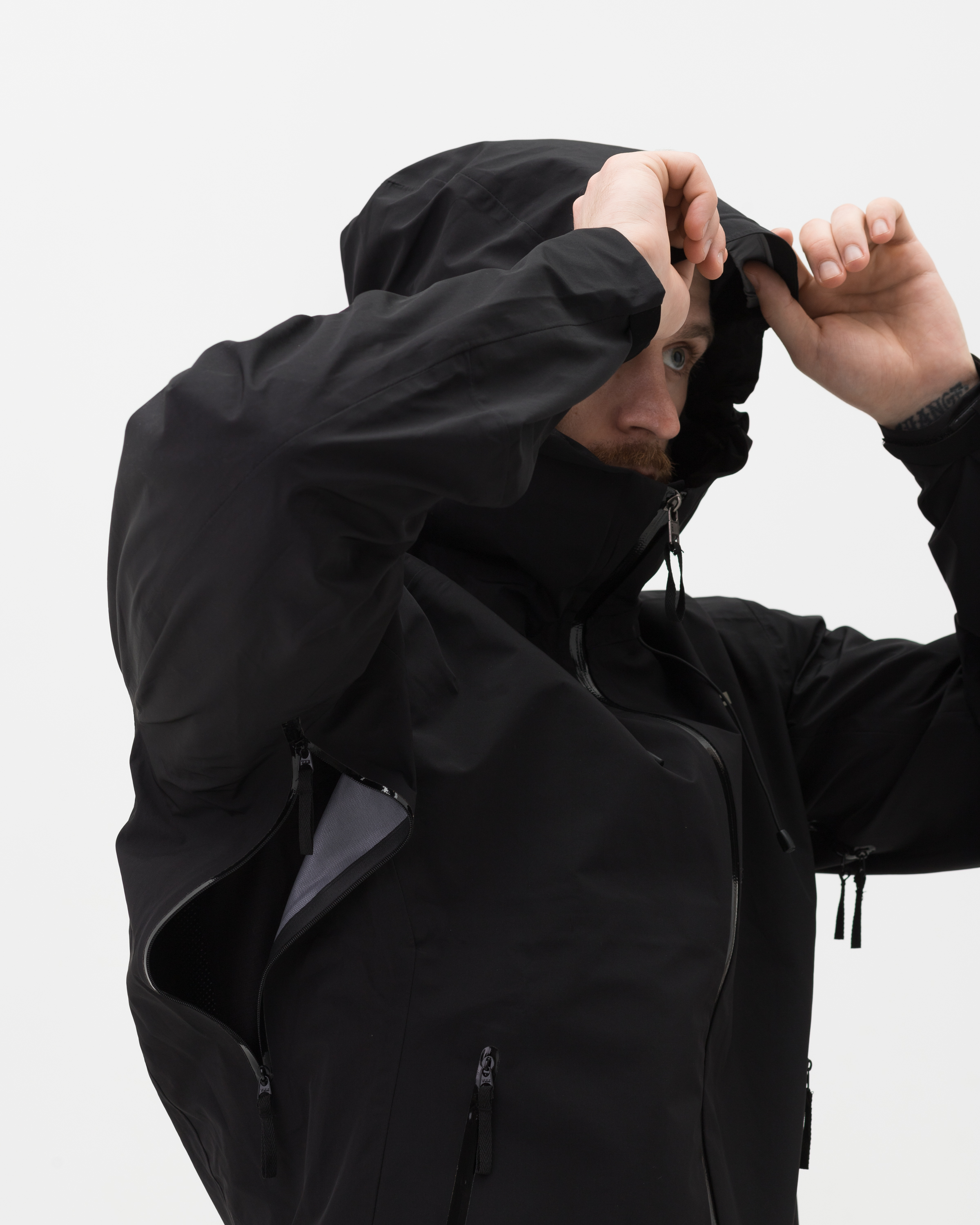 Куртка ветровка BEZET ShieldTech черный - Фото 10