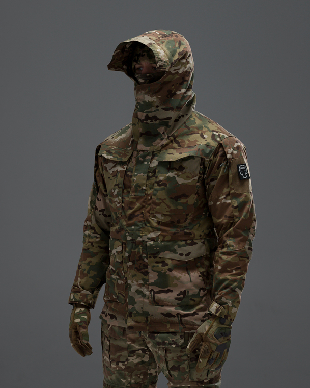 Куртка ветровка тактическая BEZET Shadow камуфляжный - Фото 6