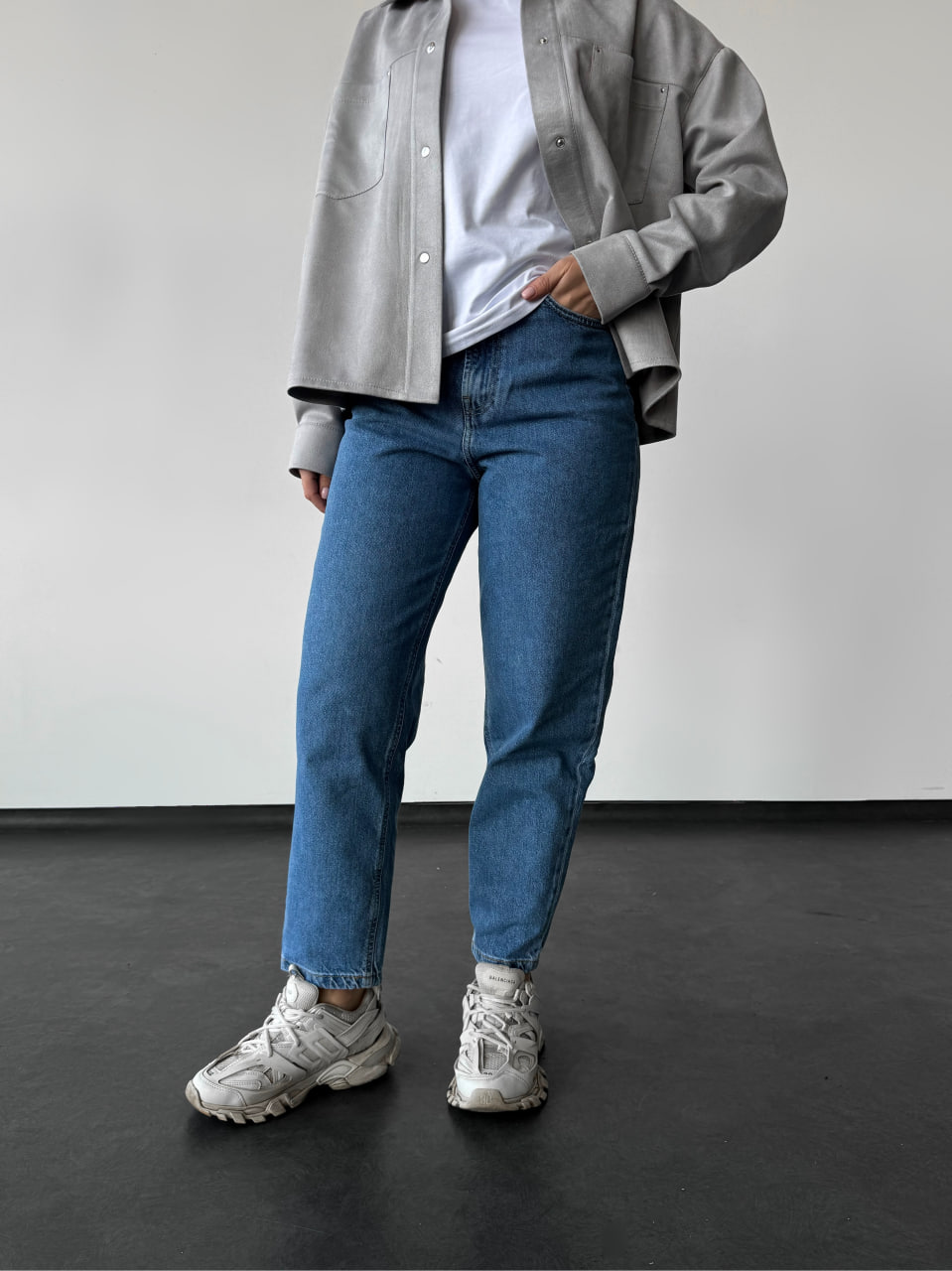 Рубашка женская замшевая Reload - Mohito, светло-серый - Фото 6
