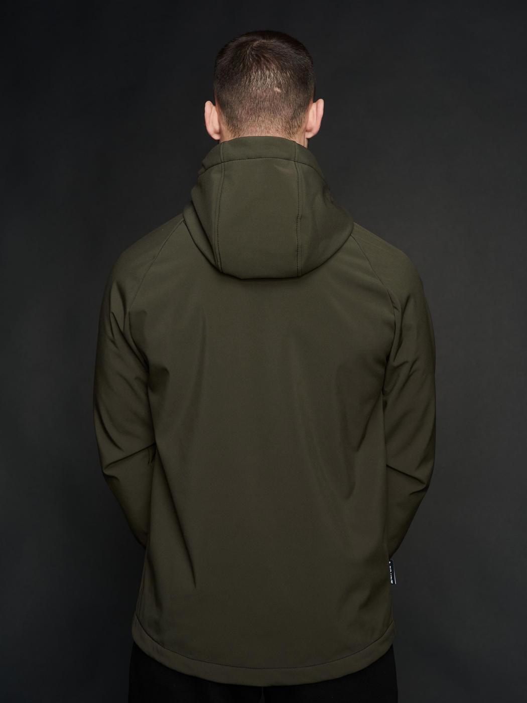 Куртка чоловіча Protection Soft Shell оліва Custom Wear - Фото 2