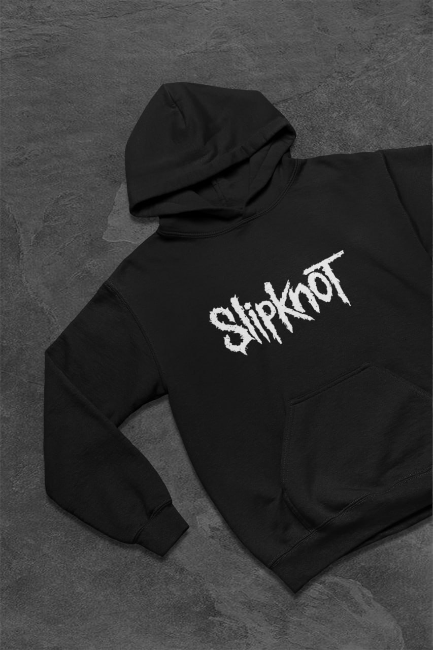 Худі принтоване Slipknot тепле - Фото 3