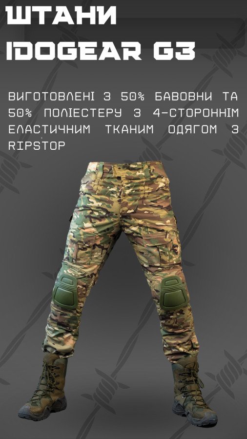 Военные штаны IDOGEAR Sold-Out - Фото 4