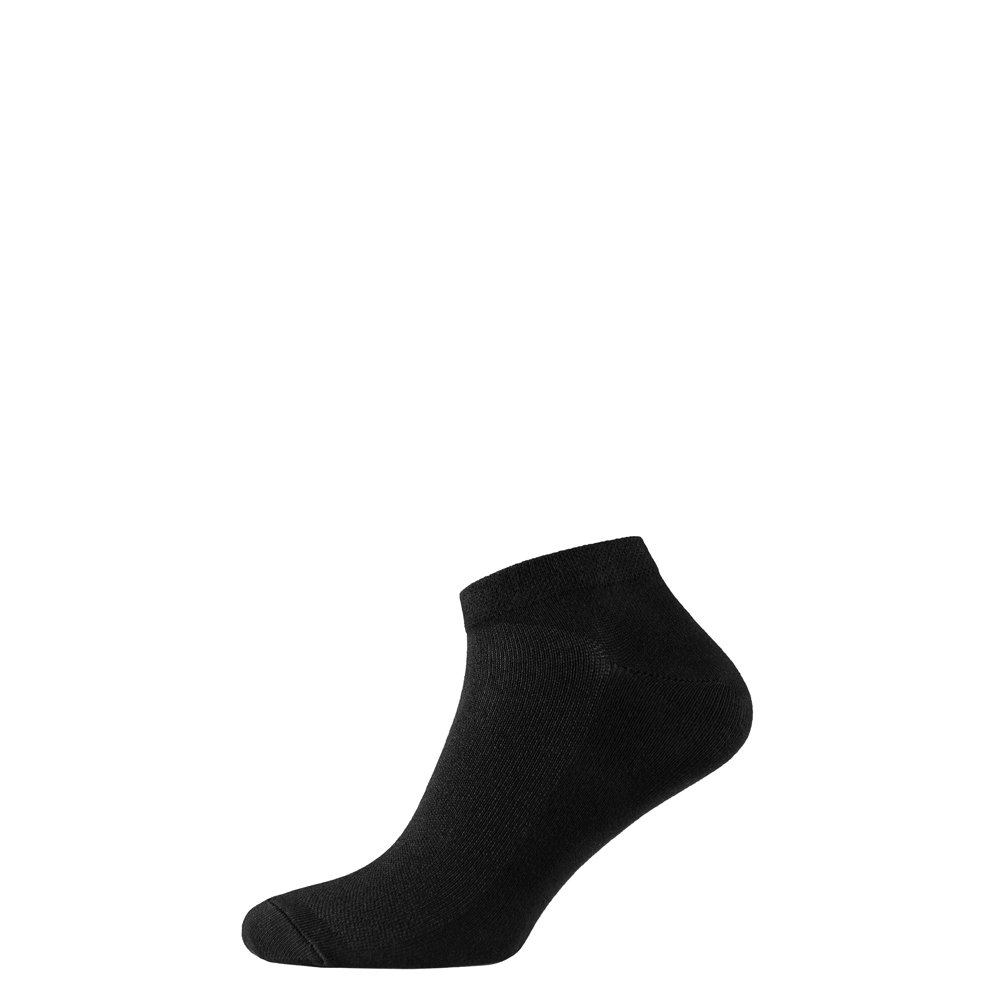 Носки мужские короткие из хлопка, черный MansSet - Фото 1