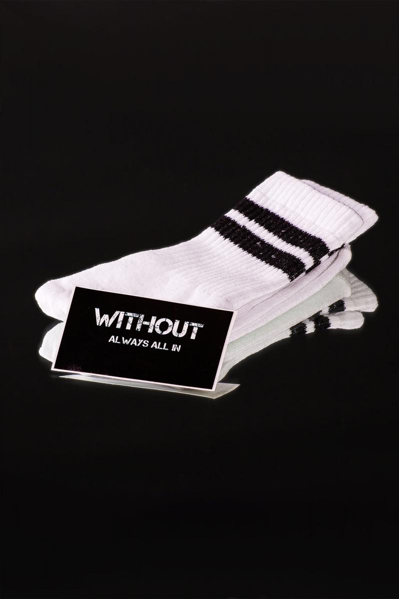 Шкарпетки Without білі Woman - Фото 3