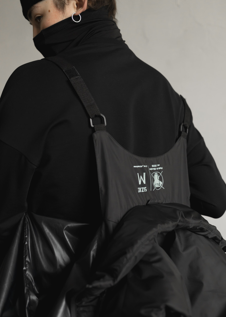 Демісезонна куртка чоловіча чорна бренд ТУР модель Ішов TURWEAR - Фото 6