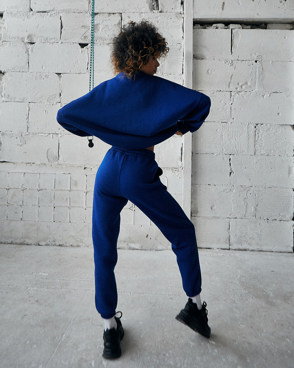 Утеплені спортивні штани флісові жіночі Каліфорнія від бренду Луналі - Фото 5