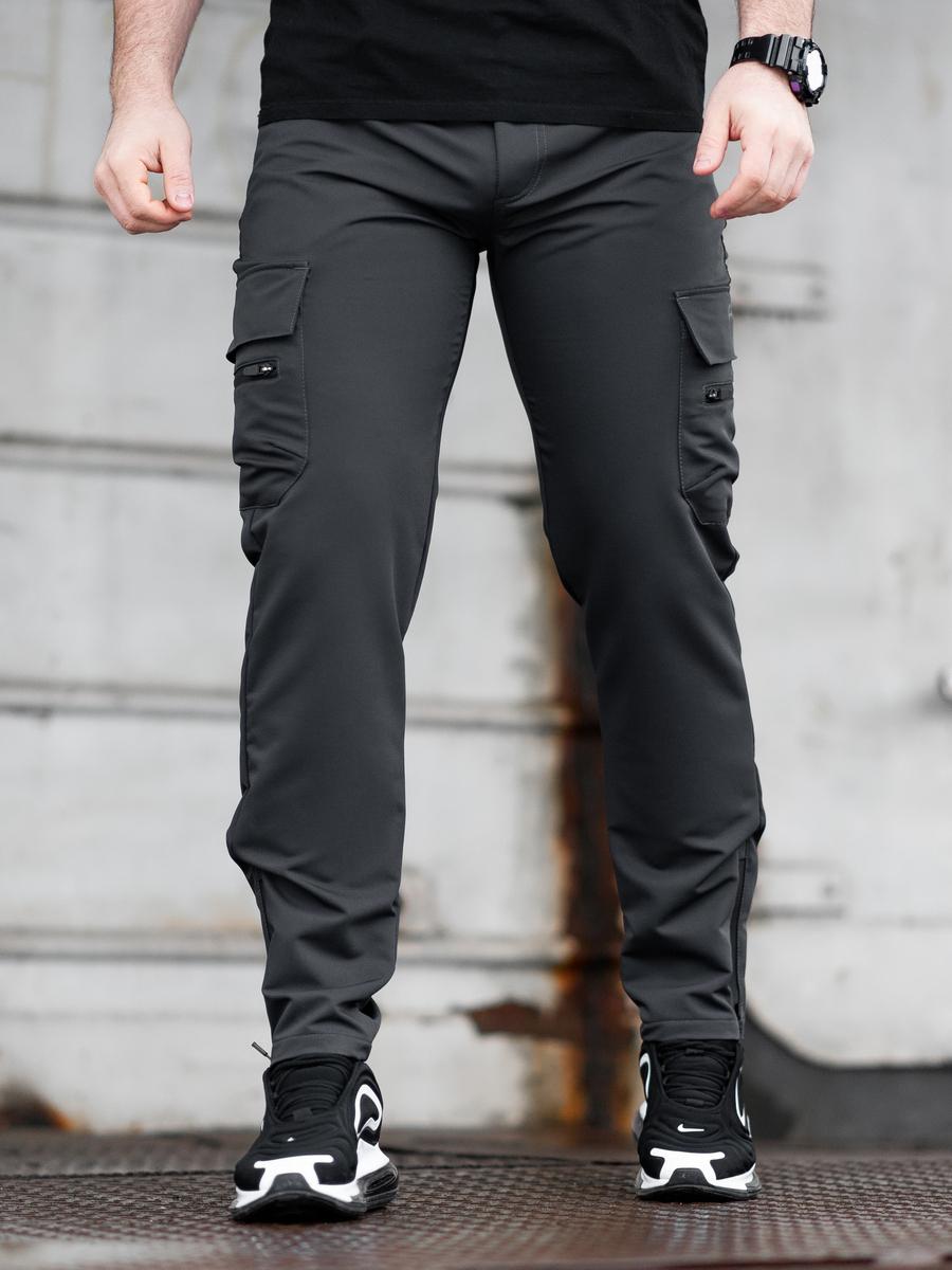 Карго брюки BEZET Comfort dark grey'20 - Фото 3