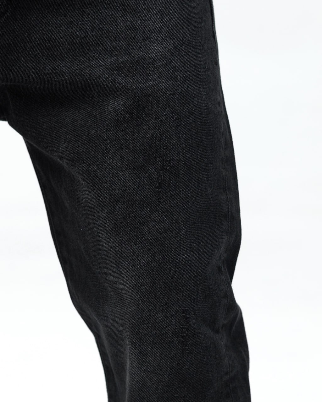 Чорні базові широкі джинси BEZET - Фото 3