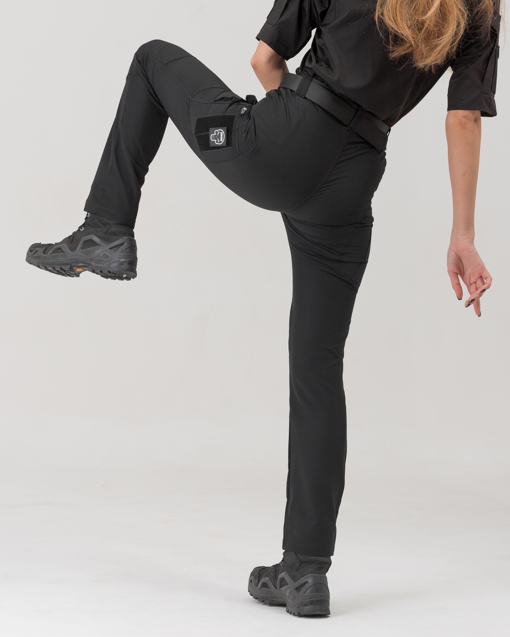 Жіночі брюки карго тактичні BEZET Байрактар чорний - Фото 4