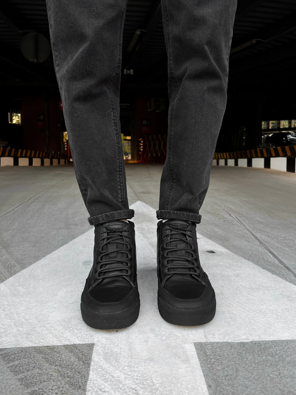 Ботинки зимові чоловічі Reload - Frost, чорний шкіряні - Фото 3