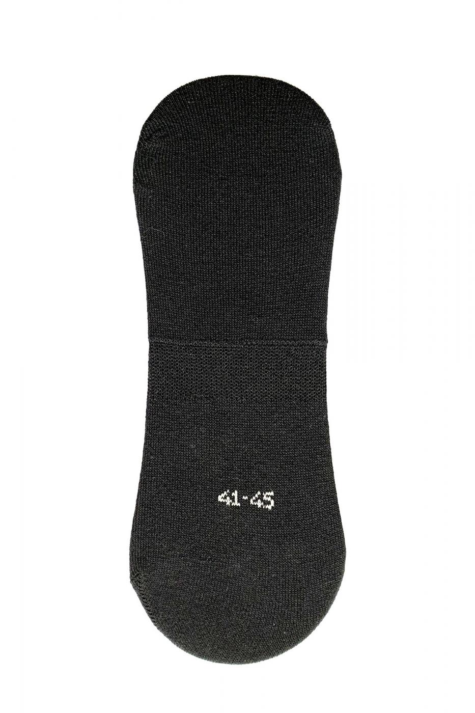 Шкарпетки Слiди Чорні Man 41-45 - Фото 2