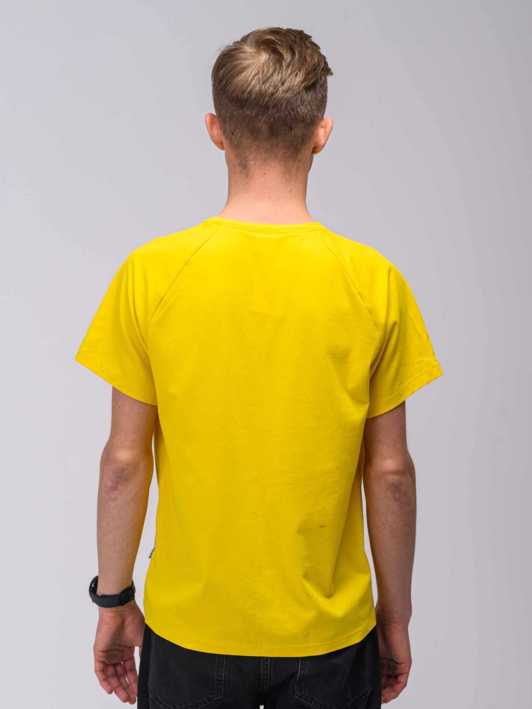 Футболка жовта Peace Custom Wear - Фото 3