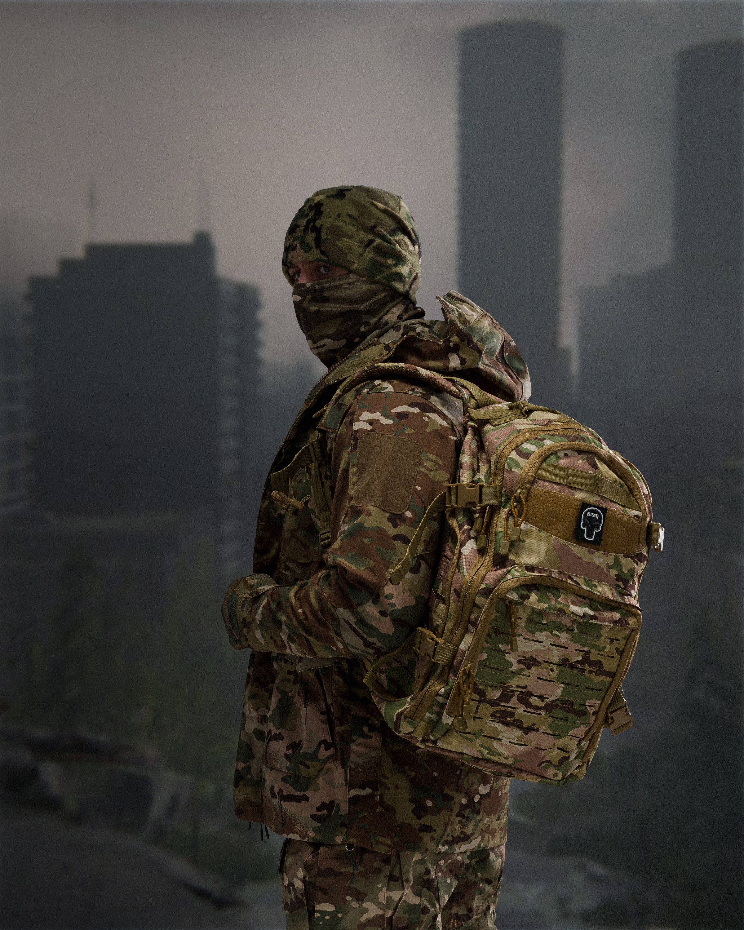 Рюкзак тактичний BEZET Soldier камуфляжний - Фото 10