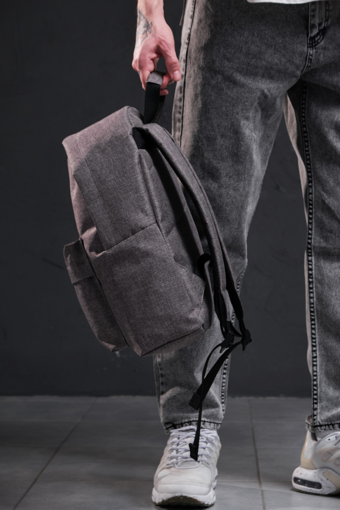 Рюкзак Without Сompact Gray Man - Фото 1