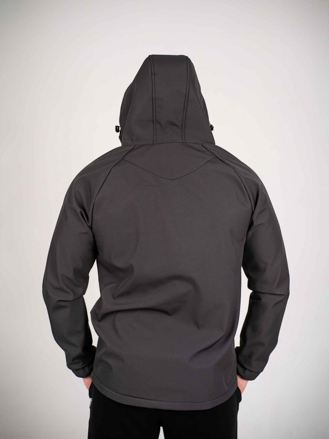 Куртка чоловіча Protection Soft Shell Dark графіт Custom Wear - Фото 4