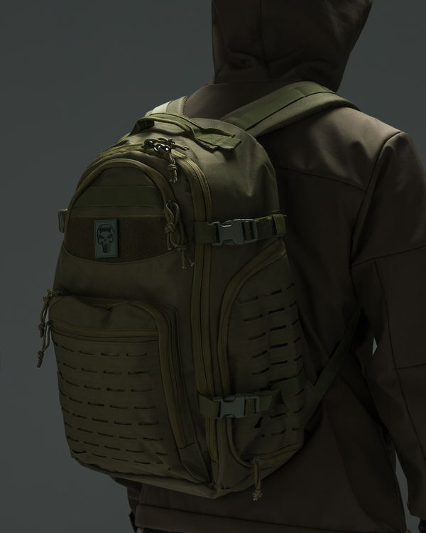 Рюкзак тактичний BEZET Soldier хакі - Фото 13