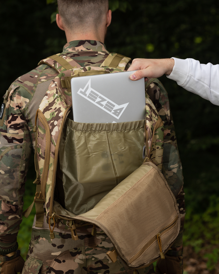 Рюкзак тактичний BEZET Soldier камуфляжний - Фото 2