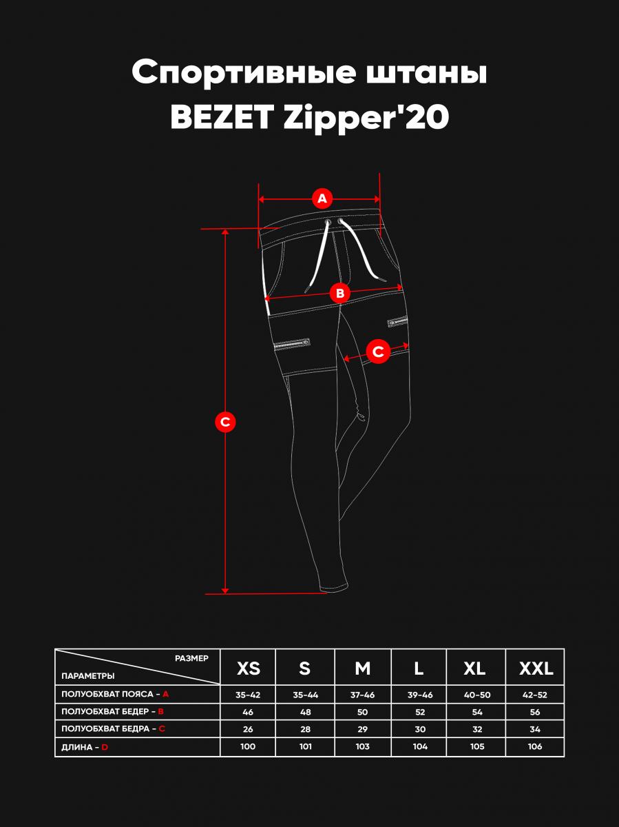 Спортивный костюм BEZET Zipper blue'20 - Фото 4