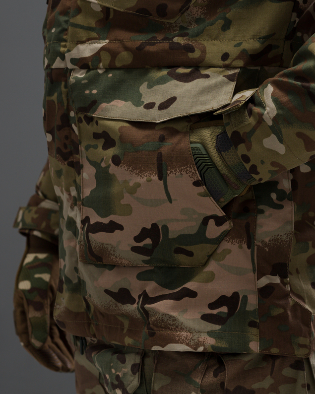 Куртка ветровка тактическая BEZET Shadow камуфляжный - Фото 19